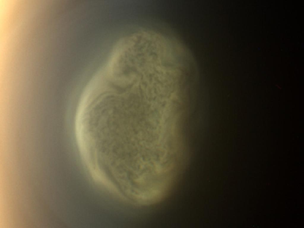 Strange Vortex Discovered on Saturn Moon Titan